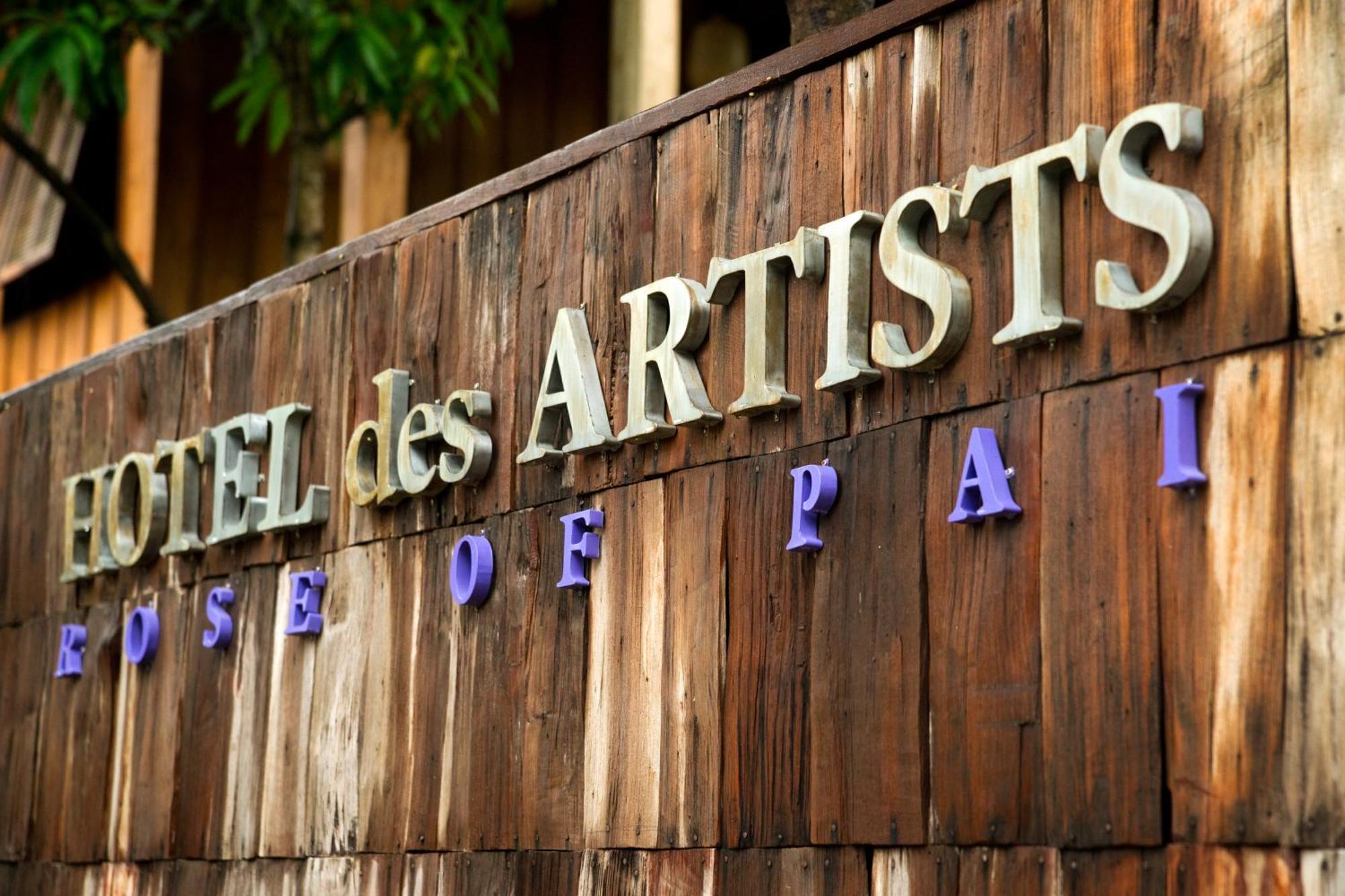 Hotel Des Artists Rose Of Pai Exterior photo